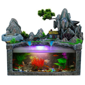 Aquarium à Fontaine décoratif pour poissons