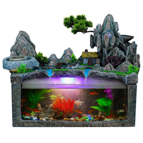 Aquarium à Fontaine décoratif pour poissons