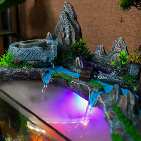 Espace aquatique stylé, parfait pour petits poissons