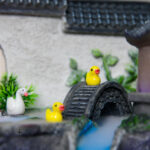 Design élégant d'aquarium avec fonction fontaine