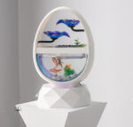 Fontaine aquarium décorative pour intérieur