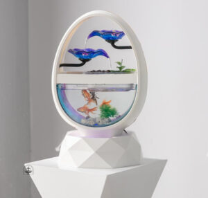 Fontaine aquarium décorative pour intérieur