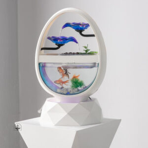 Fontaine aquarium décorative pour intérieur
