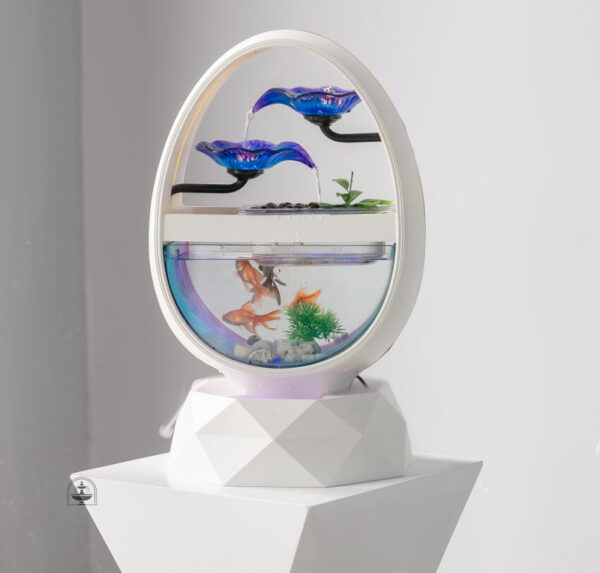 Fontaine aquarium décorative pour intérieur