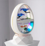 Aquarium fontaine avec effet apaisant de l'eau