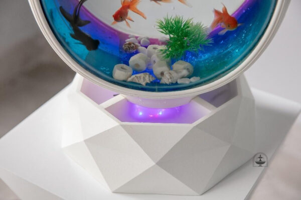 Élément décoratif aquatique en fontaine