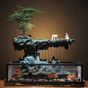 Accessoire pour aquarium avec effet de fontaine