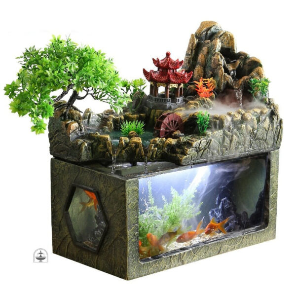 Aquarium Fontaine Intérieur décoratif et apaisant