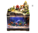 Fontaine aquatique pour intérieur, design élégant