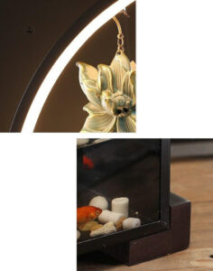 Fontaine aquatique pour intérieur, design apaisant et relaxant
