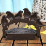 Accessoire fontaine oiseaux, ajout charmant au jardin