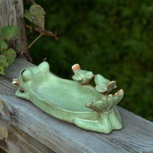 Fontaine oiseaux décorative pour profiter d'un moment paisible