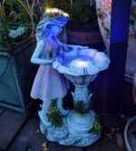 Accessoire de jardin : bain solaire pour oiseaux
