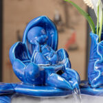 Artisanat chinois : fontaine Bouddha pour jardin ou salon