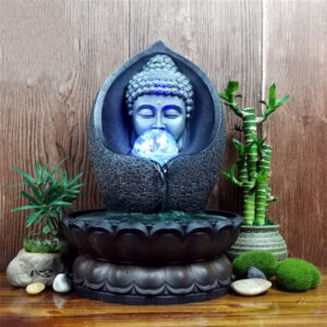 Décoration de jardin : Fontaine Bouddha apaisante