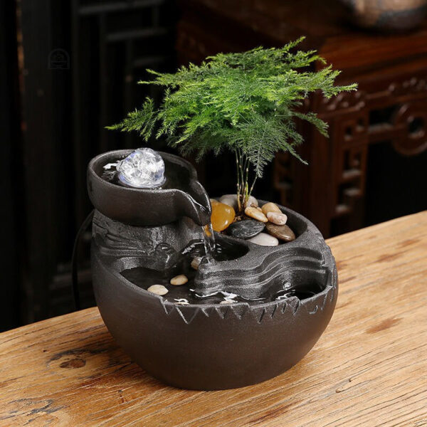 Boule de Cristal Fontaine Zen