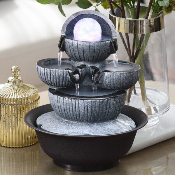 Fontaine esthétique au design contemporain zen
