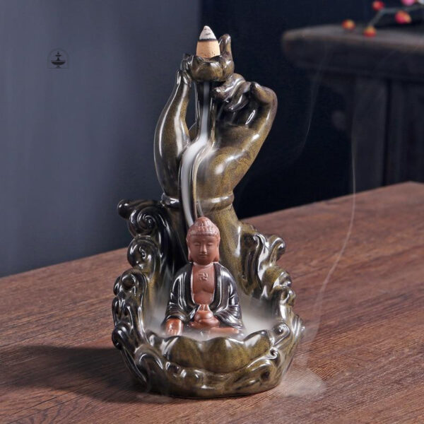 Brûle encens à refoulement élégant pour une ambiance zen