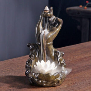 Fontaine à encens design pour diffusion de parfum apaisant