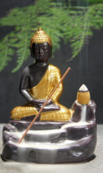 Brûle encens bouddha décoratif pour méditation