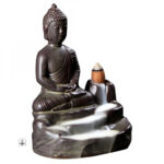 Brûleur d'encens en forme de bouddha élégant