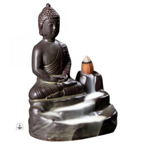 Brûleur d'encens en forme de bouddha élégant
