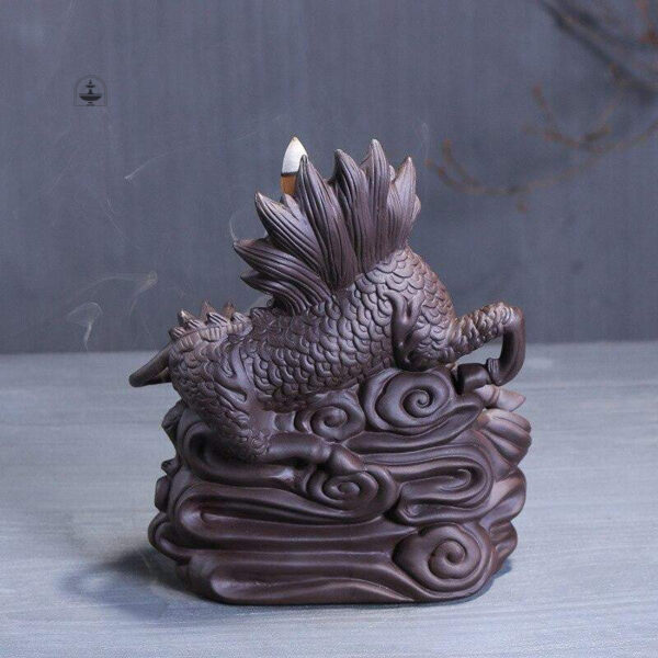 Accessoire pour encens, design dragon unique et élégant