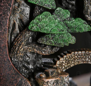 Décoration zen : brûleur d'encens en résine