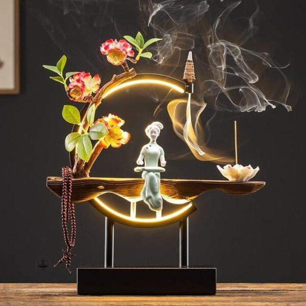 Fontaine à encens décorative pour aromathérapie