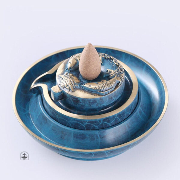 Brûleur d'encens chinois élégant pour une atmosphère relaxante
