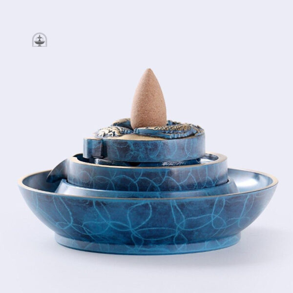 Fontaine à encens apaisante avec design traditionnel chinois