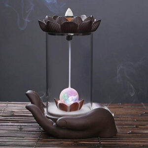 Accessoire zen pour diffusion d'encens naturel