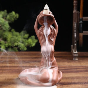 Brûleur d'encens fontaine, création apaisante pour l'intérieur
