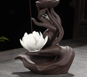 Encens lotus, diffuseur de parfum apaisant et esthétique