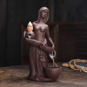 Brûleur d'encens original en fontaine élégante