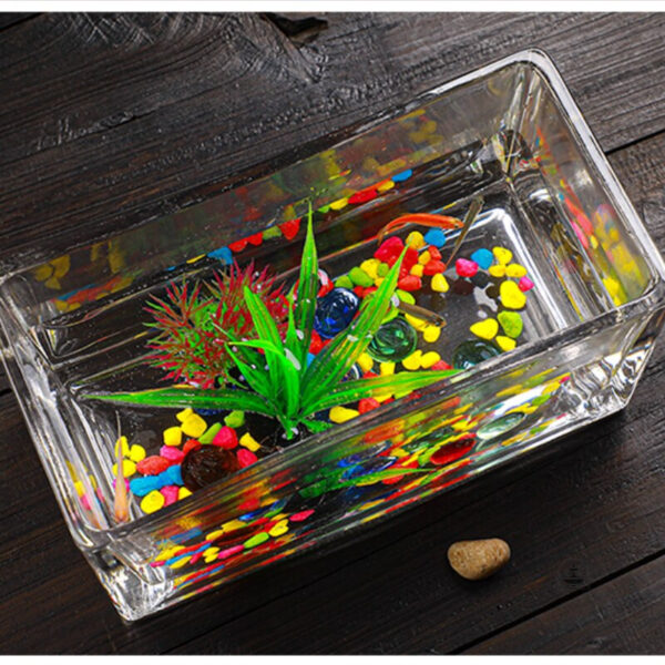 Accessoire aquarium en jarre, effet relaxant garanti