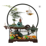 Éléments de décoration aquatique, style élégant et moderne