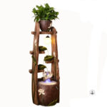 Élément décoratif lumineux inspiré de la jungle