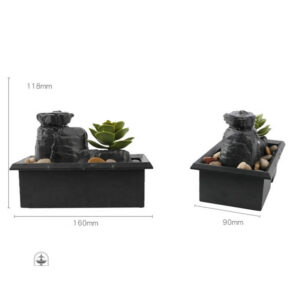 Décoration de jardin : fontaine zen apaisante
