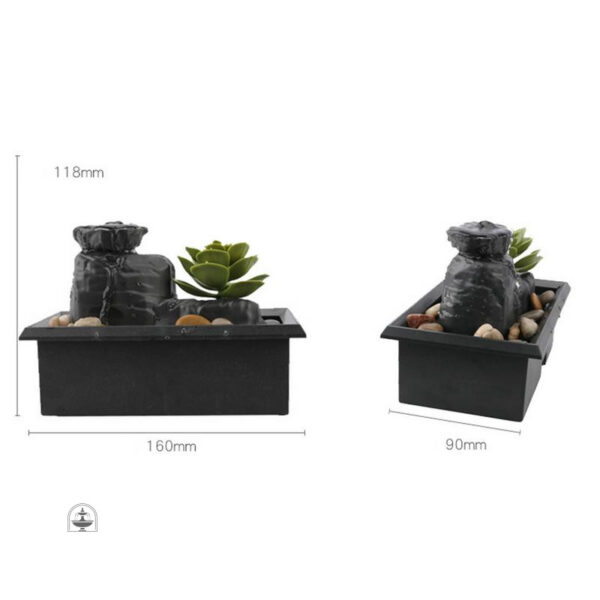 Décoration de jardin : fontaine zen apaisante