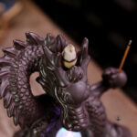 Fontaine à encens, dragon stylisé pour bien-être