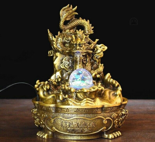 Fontaine d'intérieur inspirée de la culture chinoise