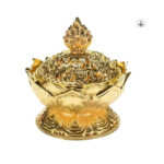 Accessoire de méditation : encensoir en bronze