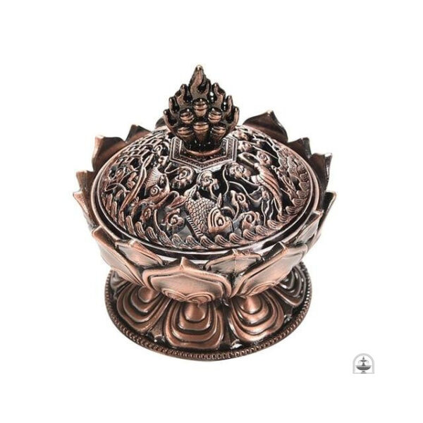 Encensoir artisanal en bronze pour l'aromathérapie