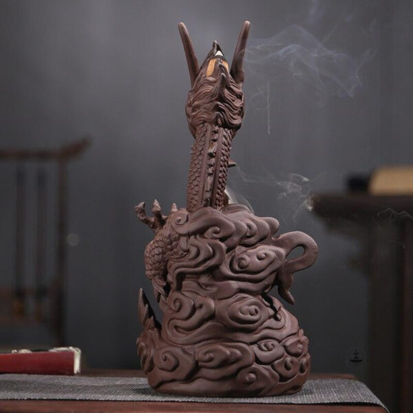Objet décoratif et fonctionnel pour brûler l'encens