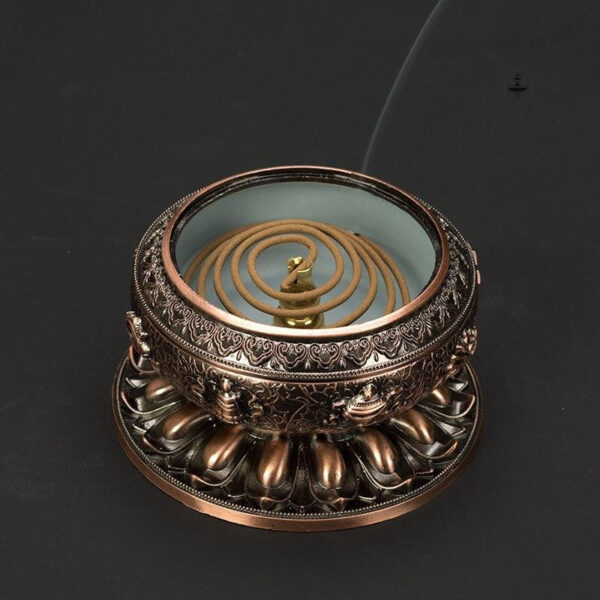 Fontaine à encens au design rétro élégant