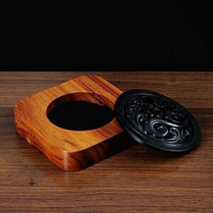 Accessoire de méditation, encensoir en bois artisanal