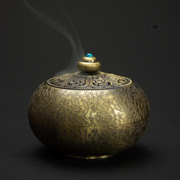 Encensoir en bronze chinois pour fontaine à encens