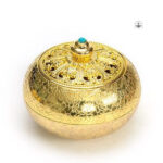 Accessoire de fontaine à encens en bronze, esthétique raffinée