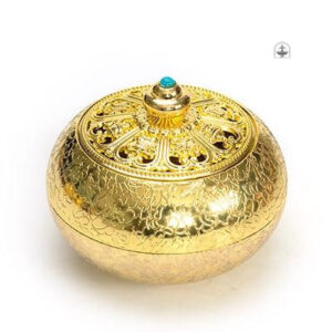 Accessoire de fontaine à encens en bronze, esthétique raffinée